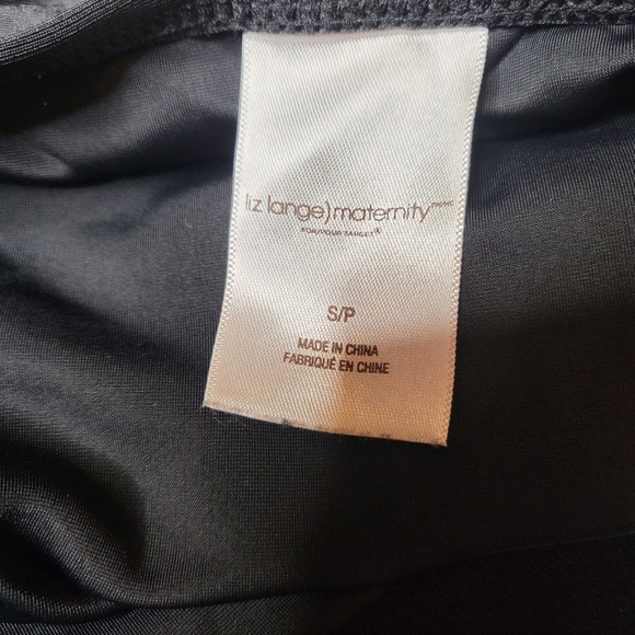 Liz Lange Maternity Black Bikini Bottoms - Adjustable Ties - Size S - EUC - Picture 5 of 9